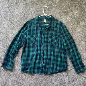 Faded Glory Plaid Shirt